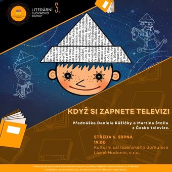 Tento rok je to 60 let, co se na televizních obrazovkách objevuje Večerníček, 55 let vysílání druhého programu a 70 let slaví televizní studio v Ostravě. Přednáška Daniela Růžičky a Martina Štolla.